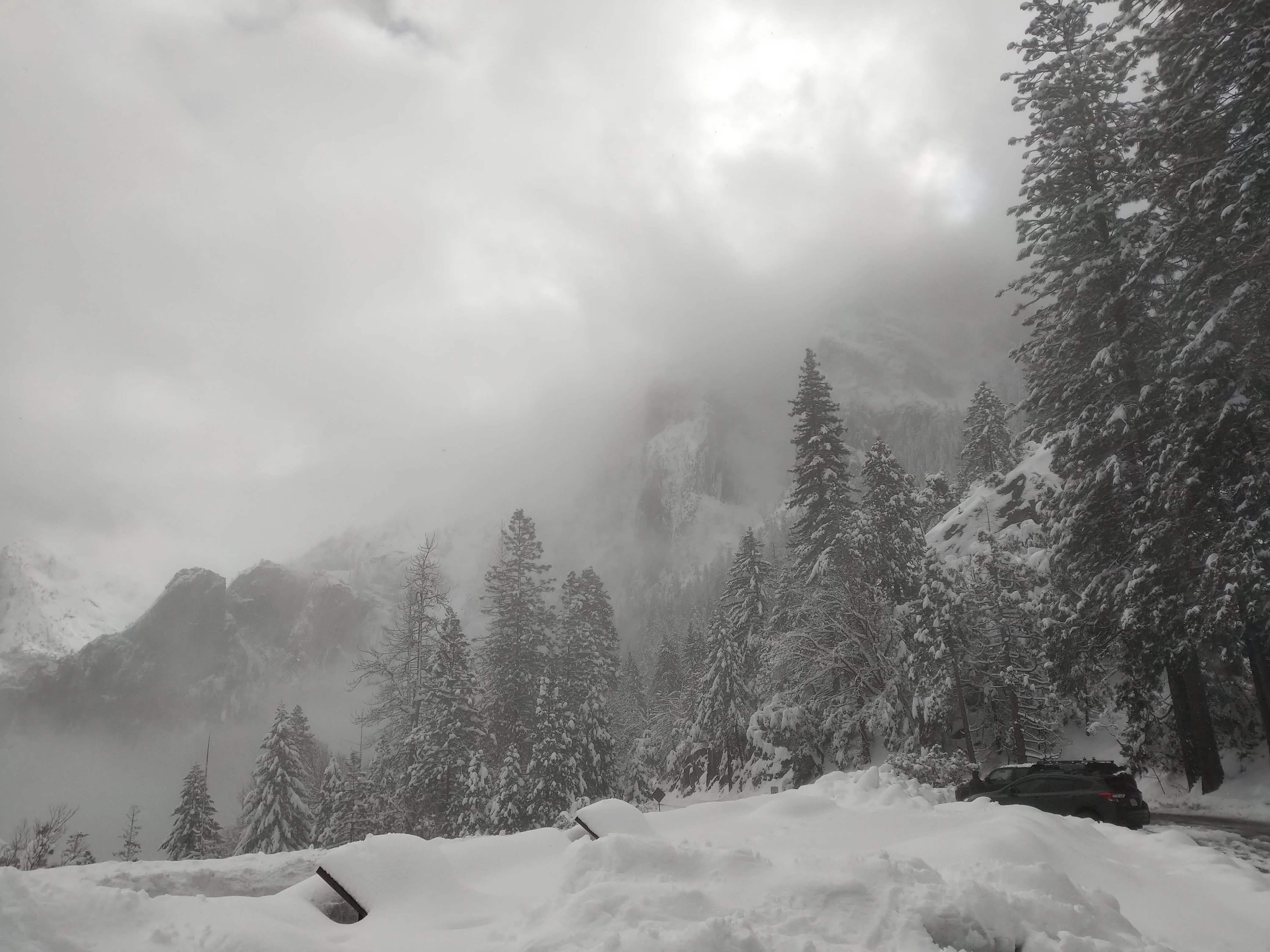 Snowshoeing Yosemite: Valley Overlook - Image 22