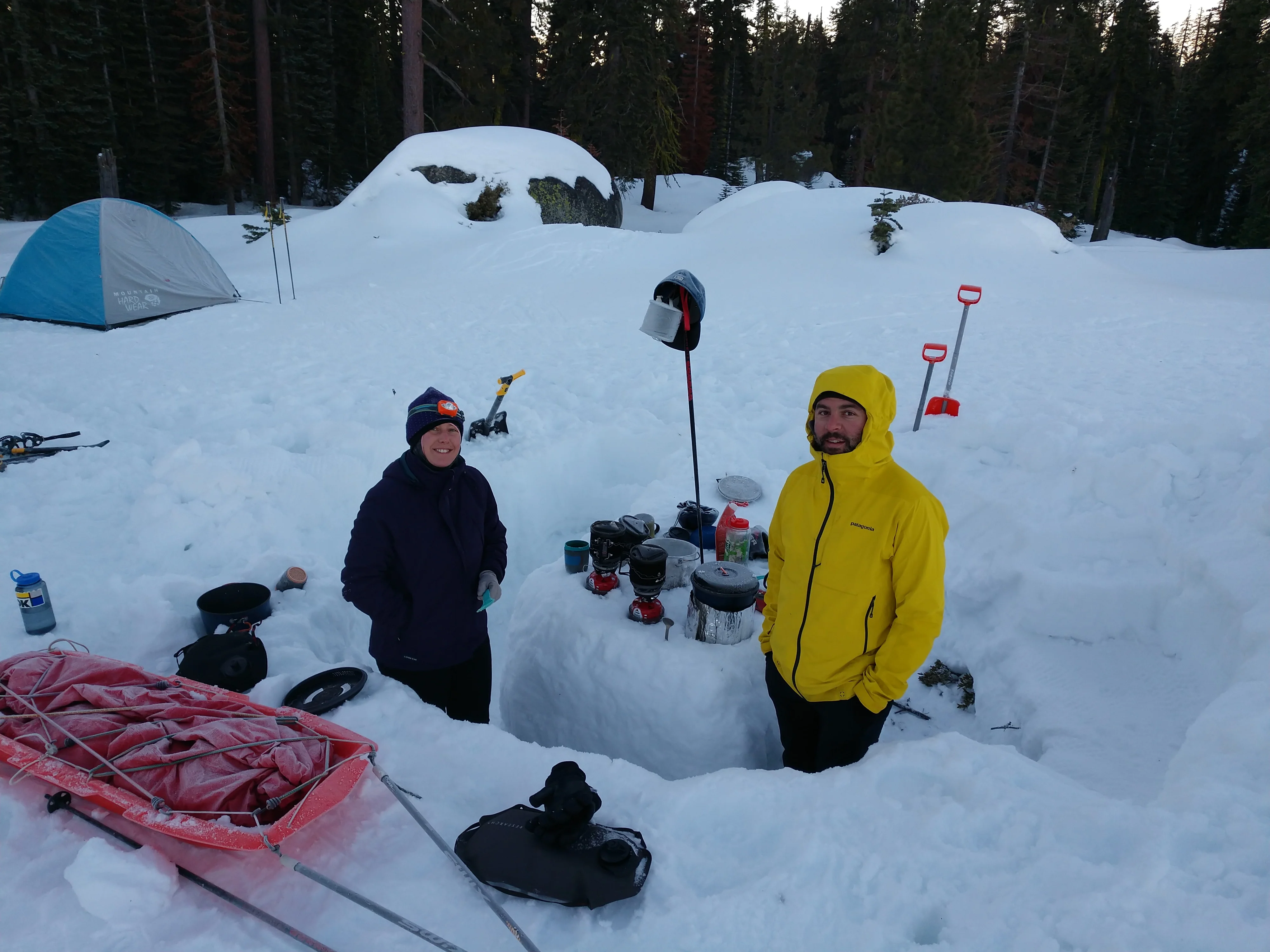 Snowshoeing Yosemite: Valley Overlook - Image 23
