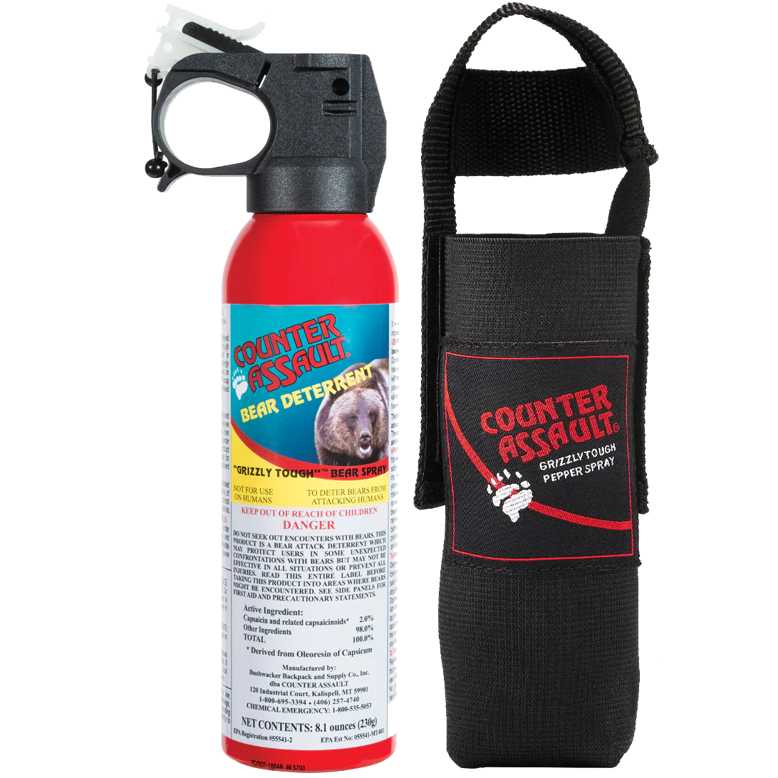 8.1 oz Bear Spray w/ Holster