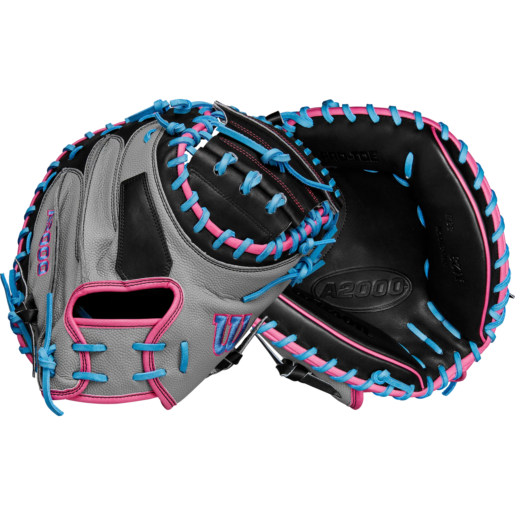 A2000 M23 Catcher's Mitt - 33.5" Half Moon SP25 - Image 5