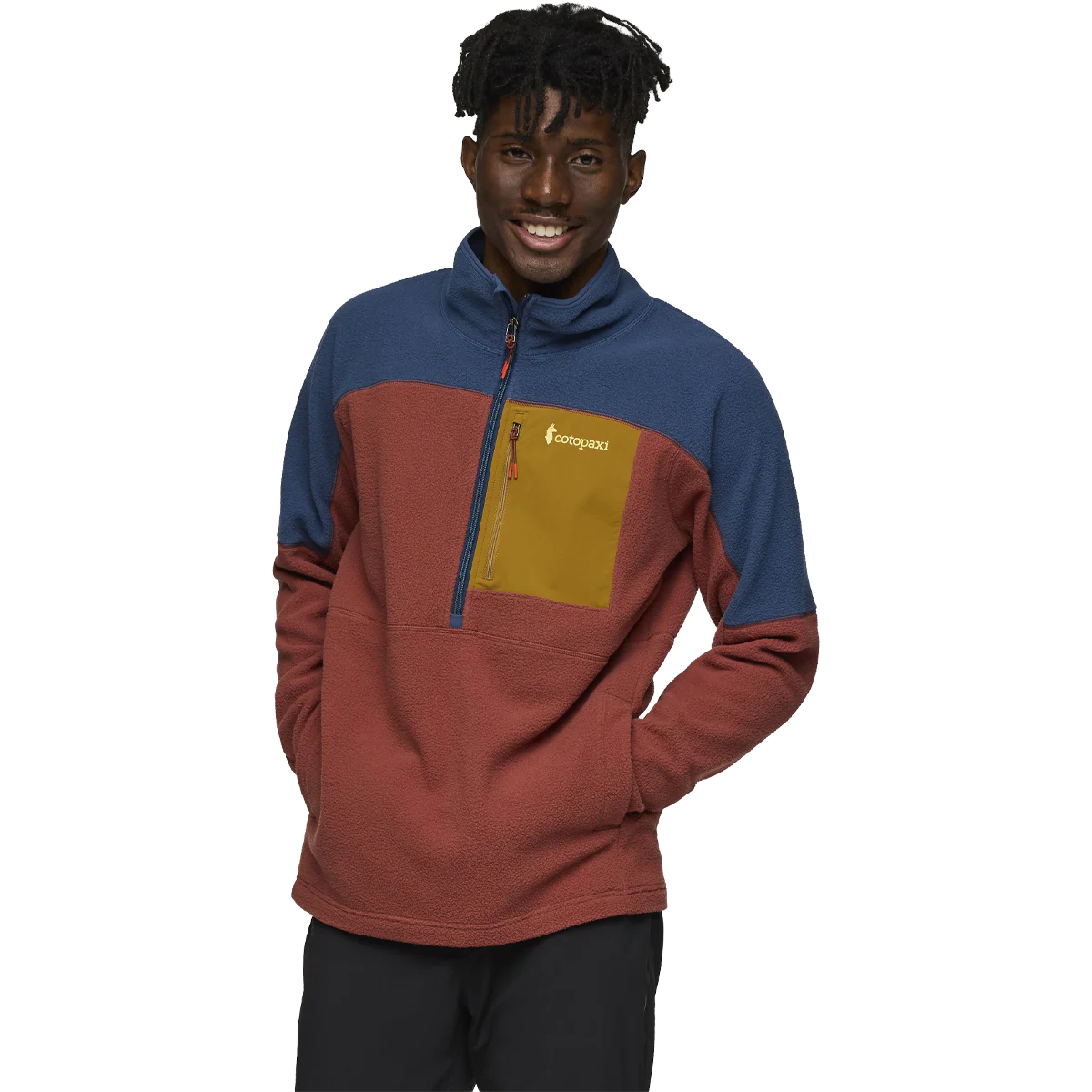 Men's Abrazo Half-Zip Fleece Jacket - Image 3