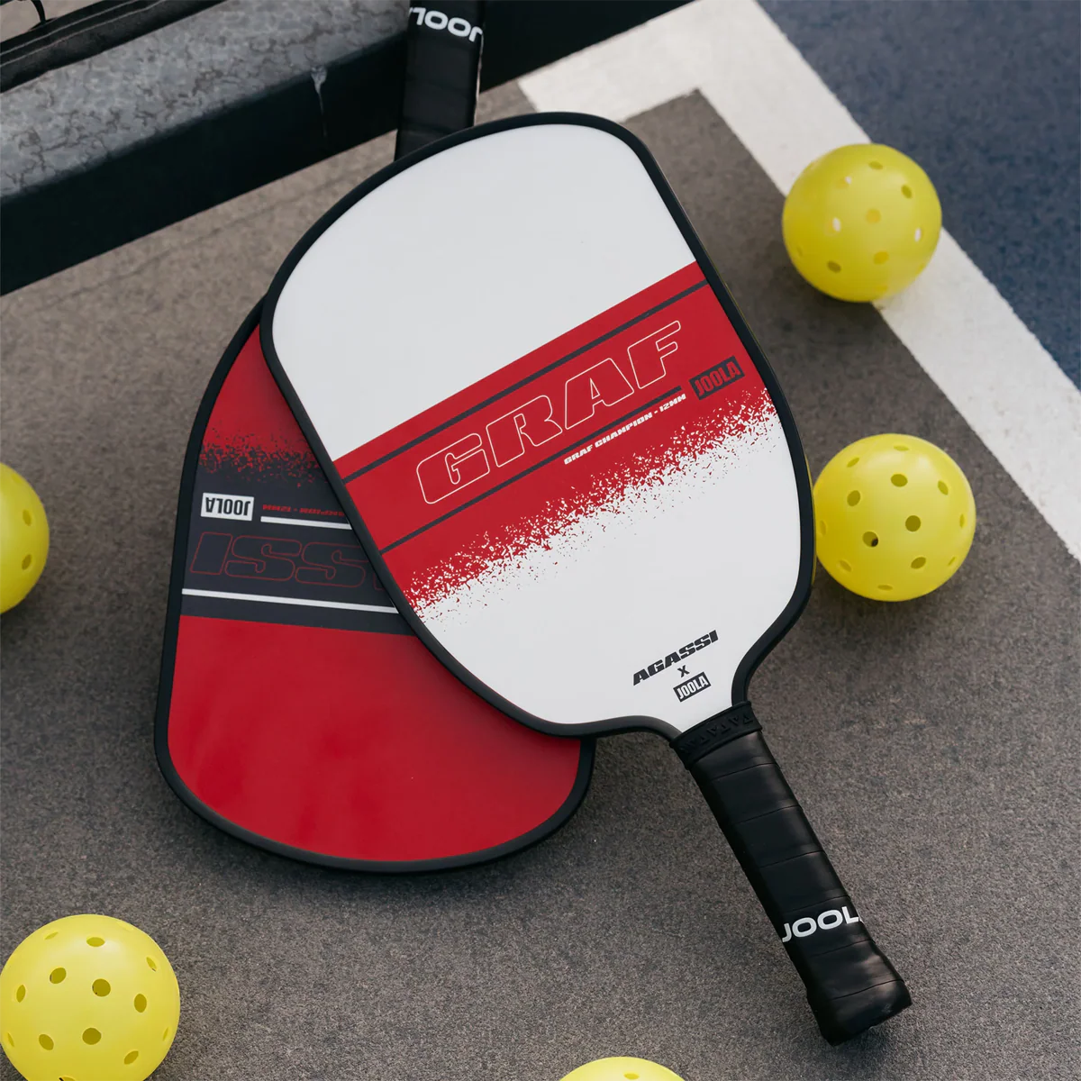 Agassi Graf Champion 12mm Pickleball Set - Image 5