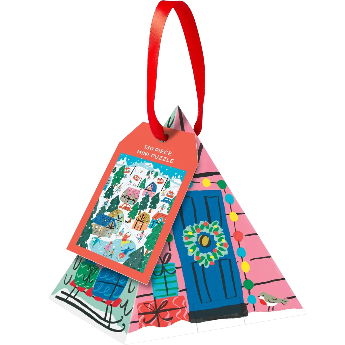 Alpine Cottage 130 Piece Puzzle Ornament - Image 2