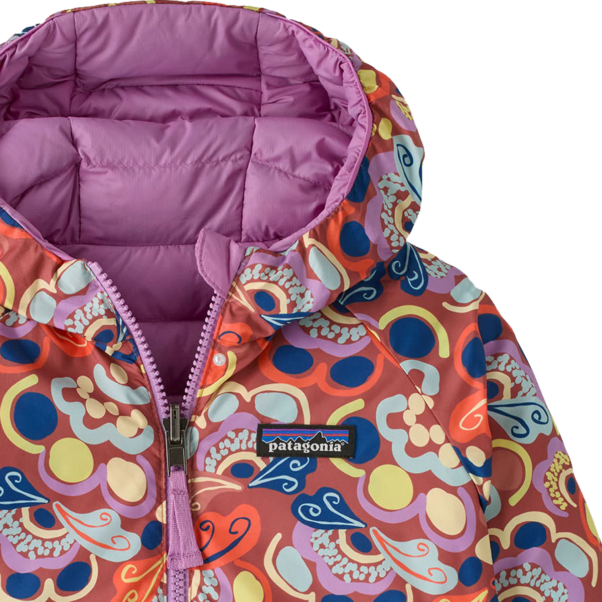 Youth Baby Reversible Down Sweater Hoody - Image 6
