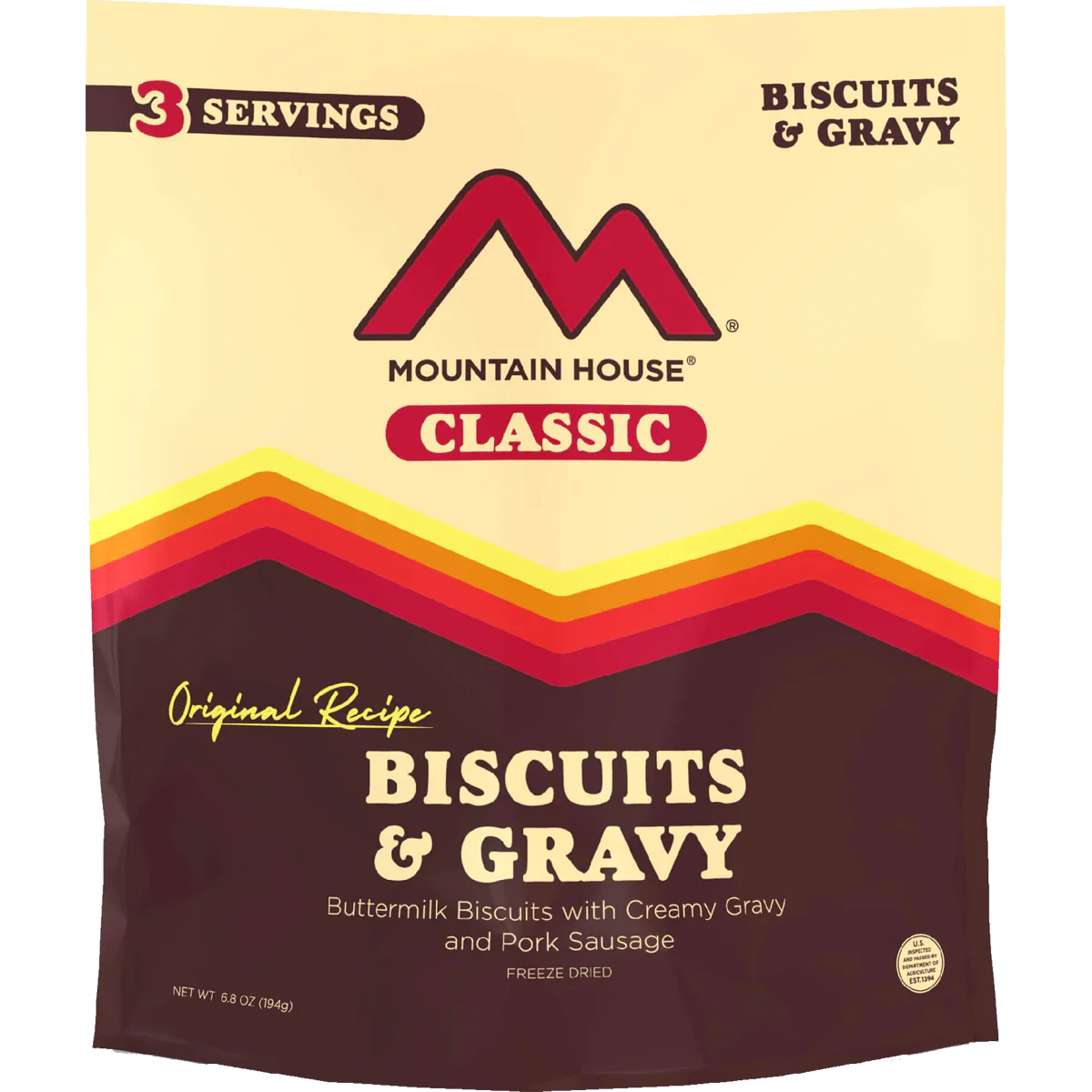 Biscuits and Gravy (3 Servings)