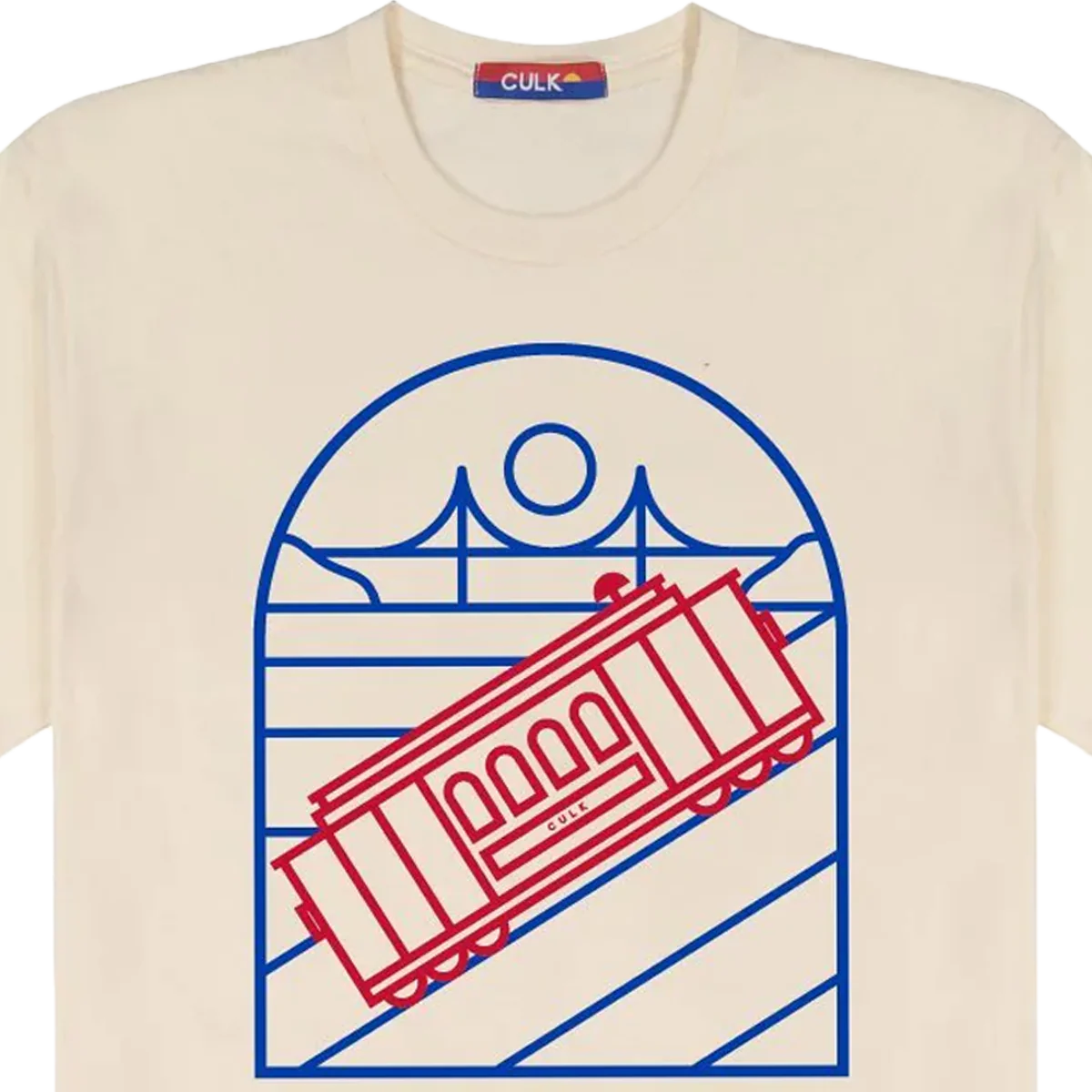 Cable Car Unisex Tee - Image 2
