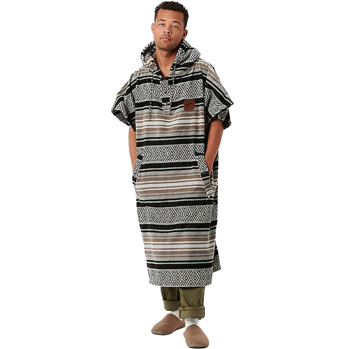 Fouta Lightweight Turkish Poncho - Image 2