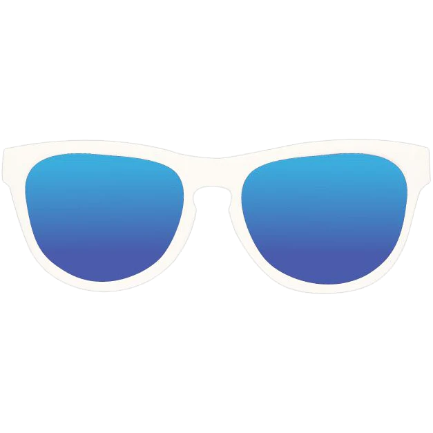 Classic (8-12) White Cloud/Polarized Blue