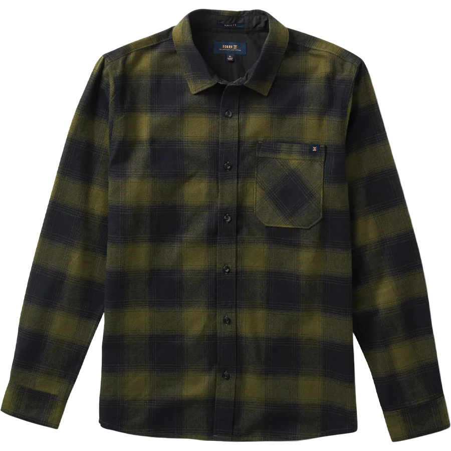 Men's Crossroads Organic Long Sleeve Flannel