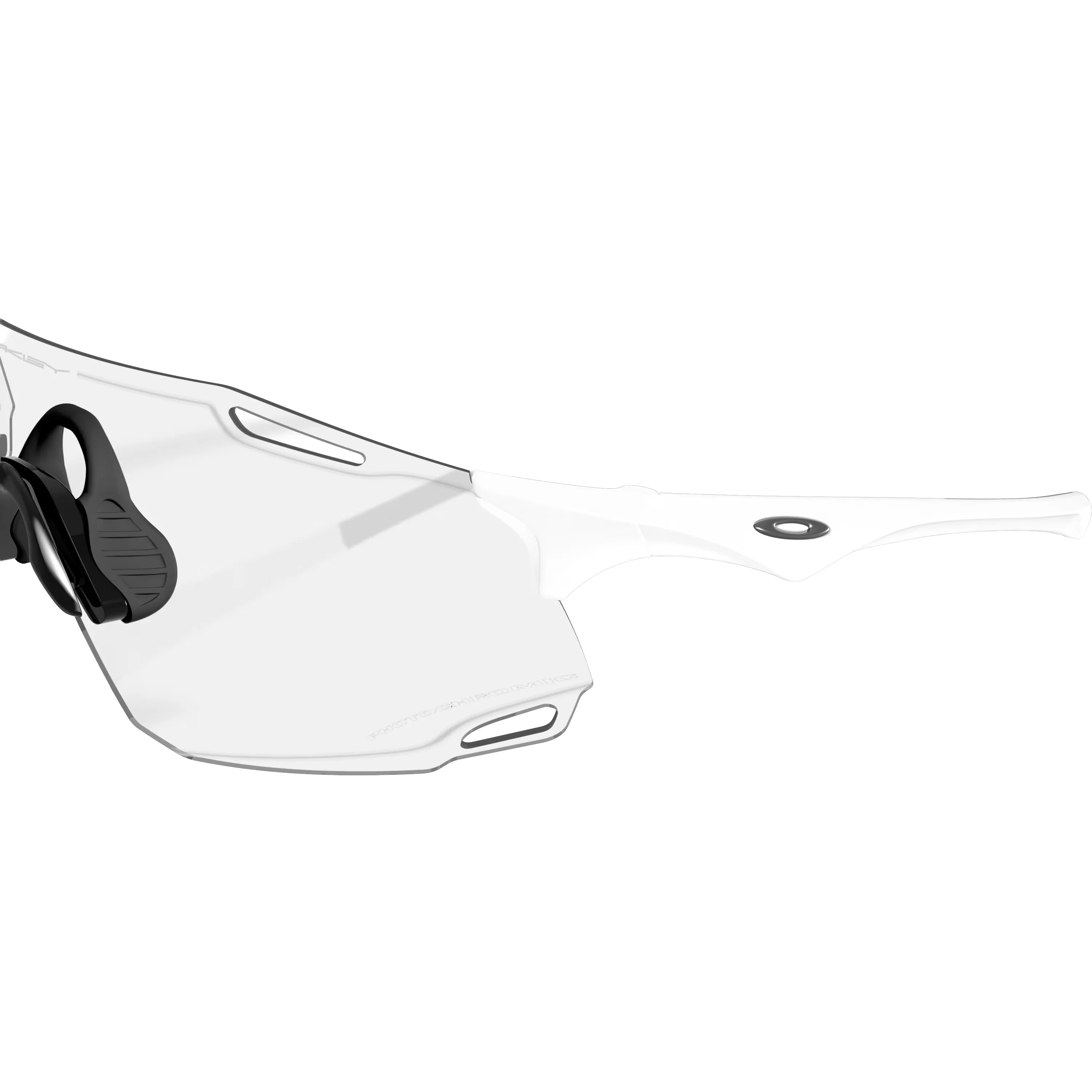 Cybr Dyno - Matte White/Clear to Black Iridium Photochromic - Image 6