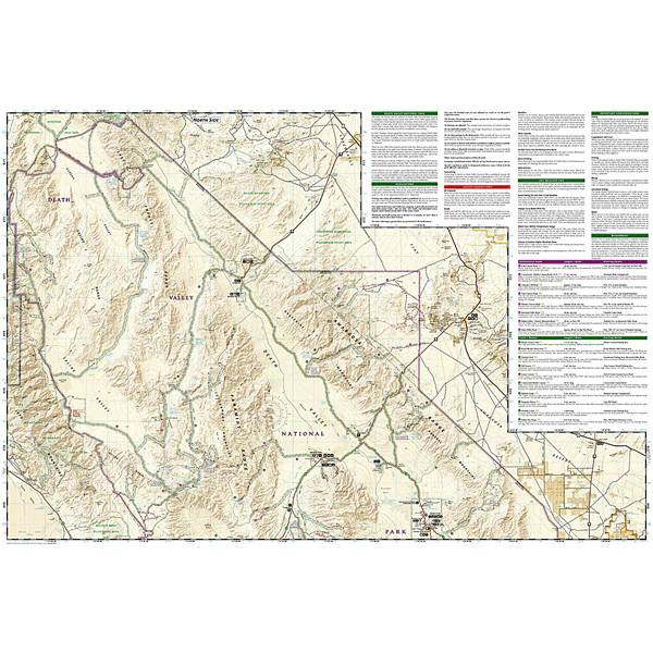 Death Valley National Park Map - Image 2