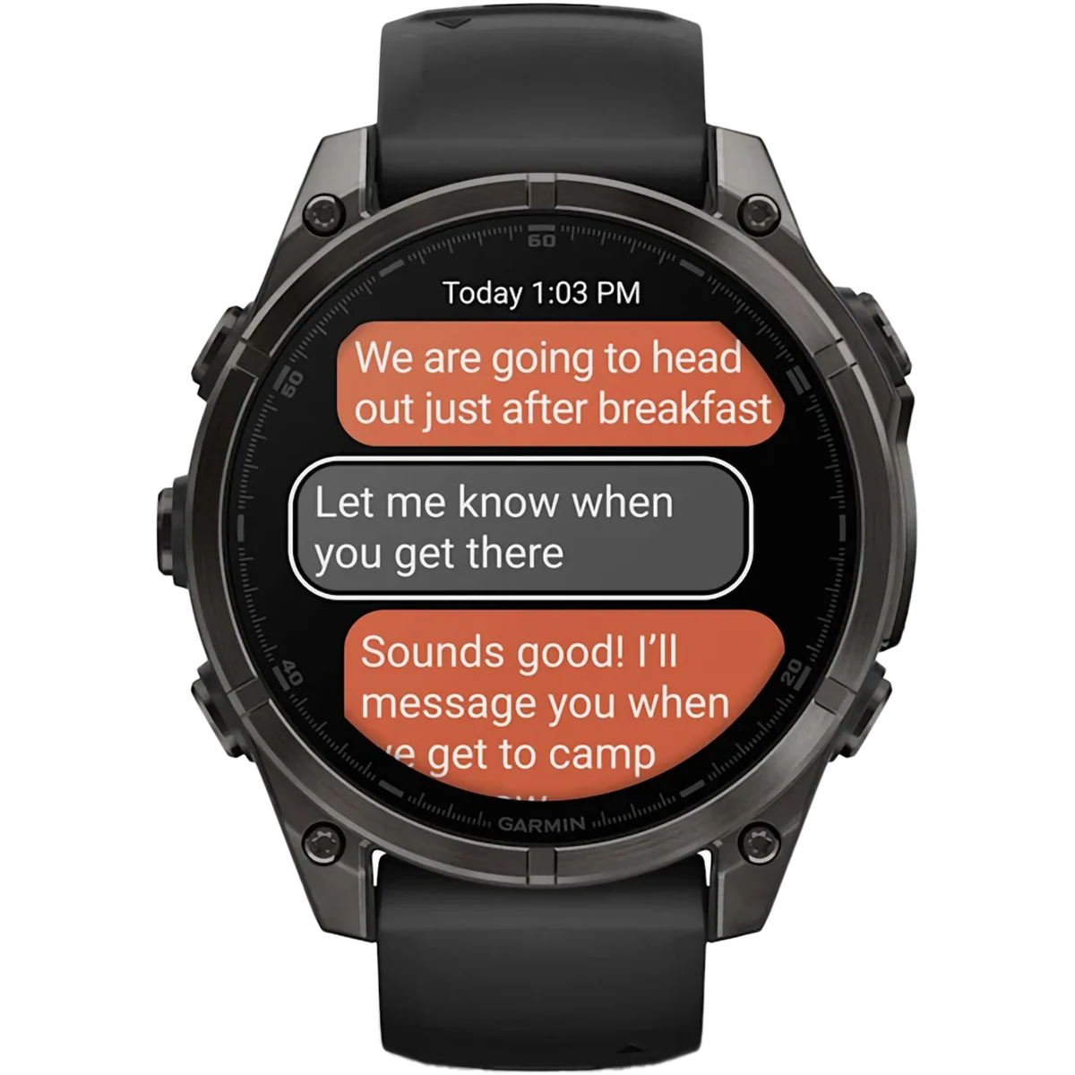 Fenix 8 Sapphire 47mm Amoled - Carbon Gray - Image 10