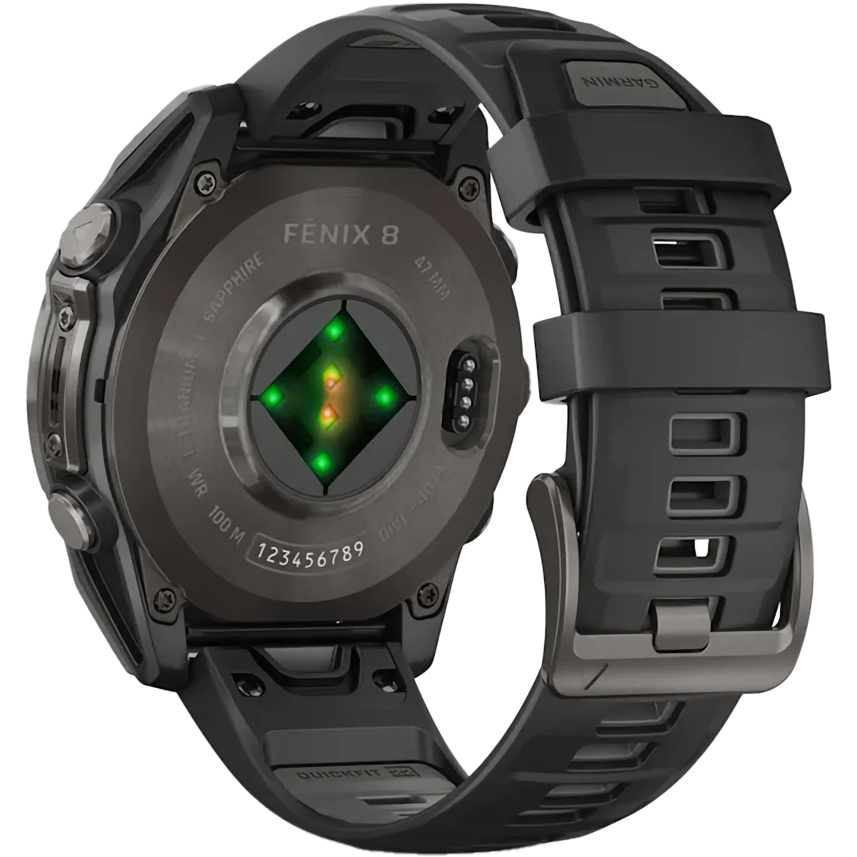 Fenix 8 Sapphire 47mm Amoled - Carbon Gray - Image 5