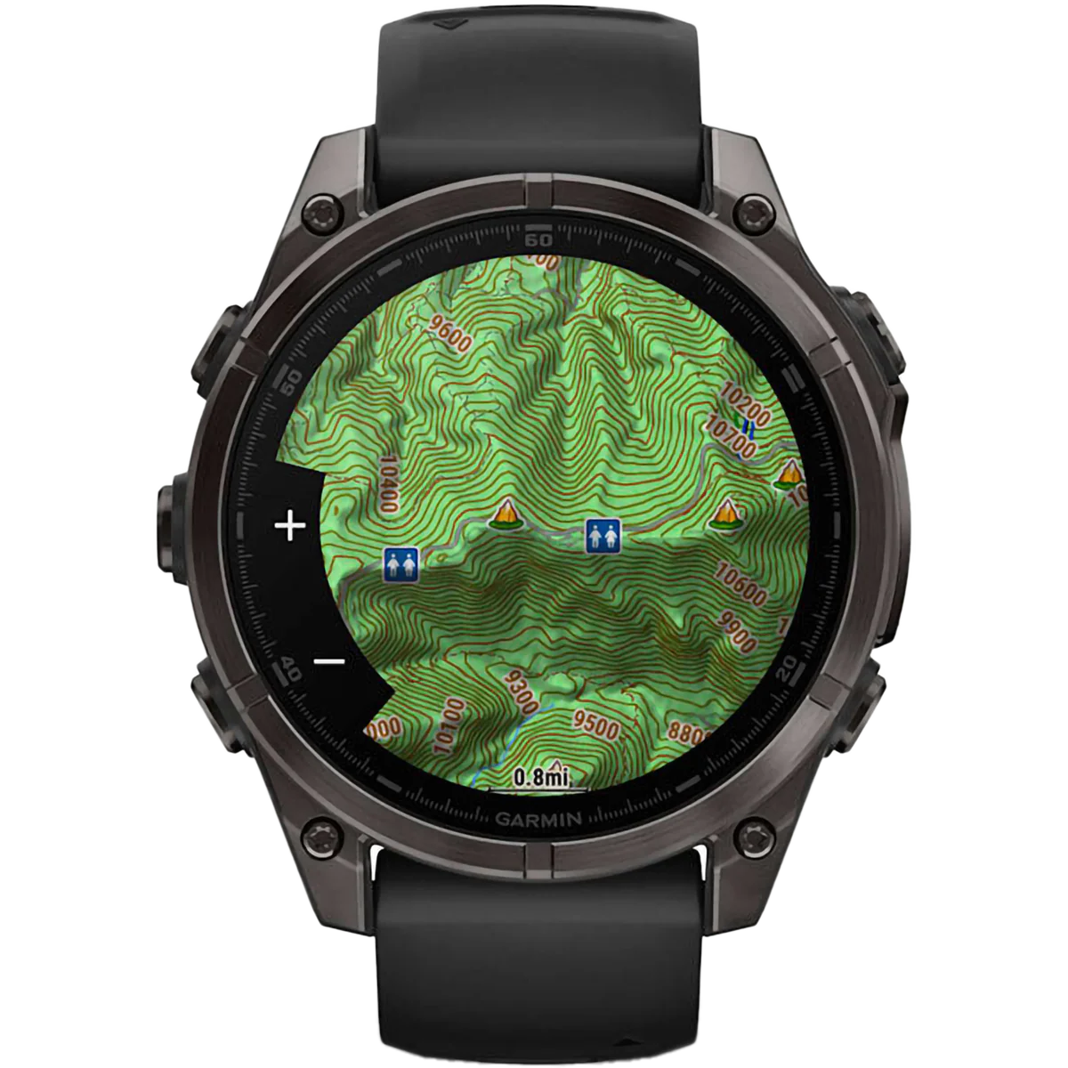 Fenix 8 Sapphire 47mm Amoled - Carbon Gray - Image 7
