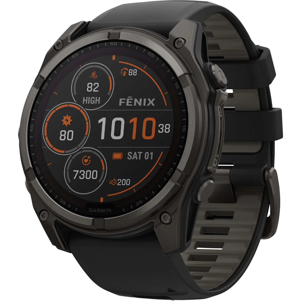 Fenix 8 Solar Sapphire 51mm - Carbon Gray
