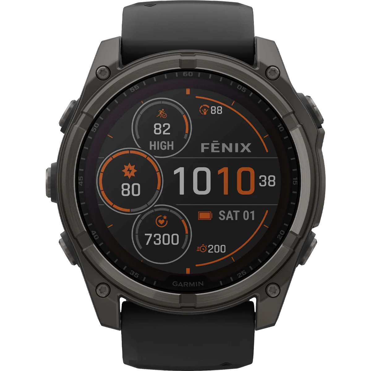 Fenix 8 Solar Sapphire 51mm - Carbon Gray - Image 3