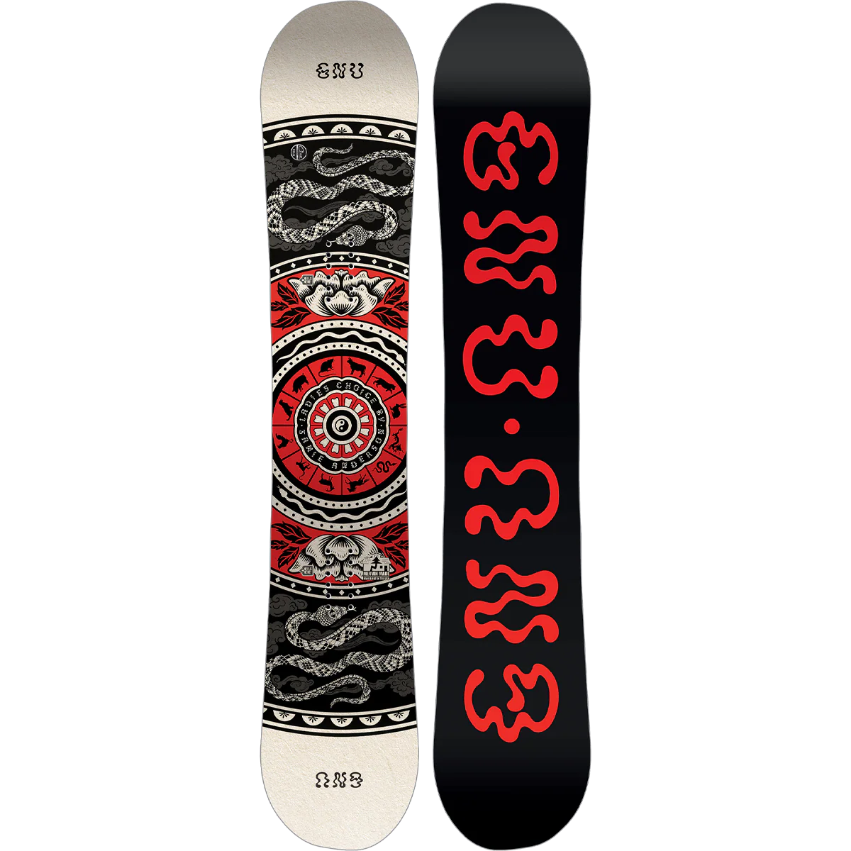 GNU Women's Ladies Choice Demo Snowboard Package - Image 2