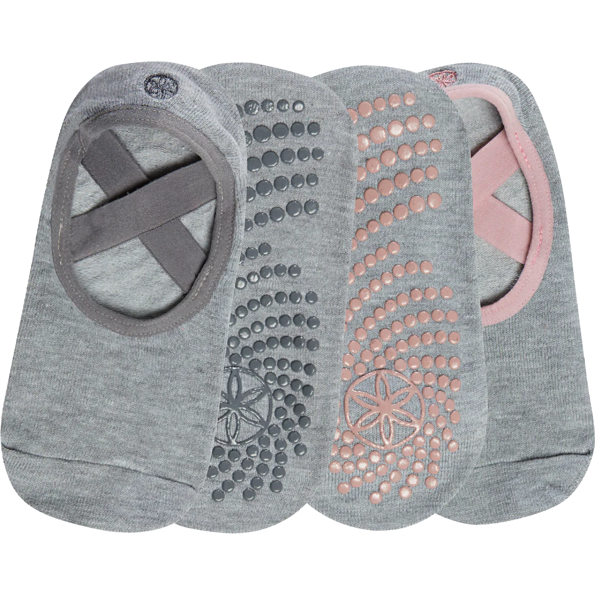 Grippy Yoga Barre Socks 2-PK - Image 2