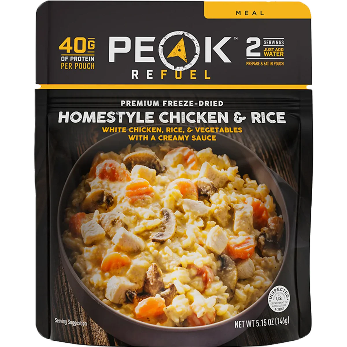 Homestyle Chicken & Rice (2 Servings)