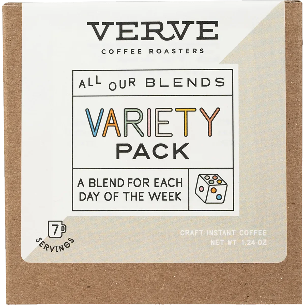 Craft Instant Coffee 7 Count Variety Pack