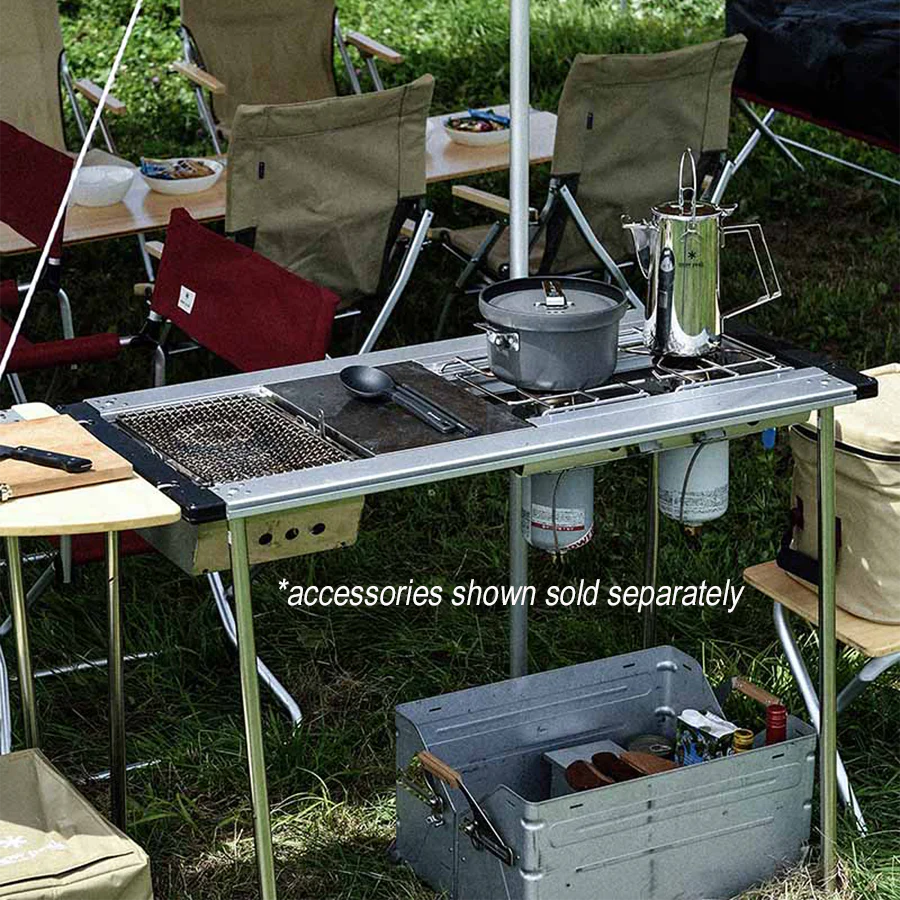Iron Grill Table Four Unit Frame - Image 2