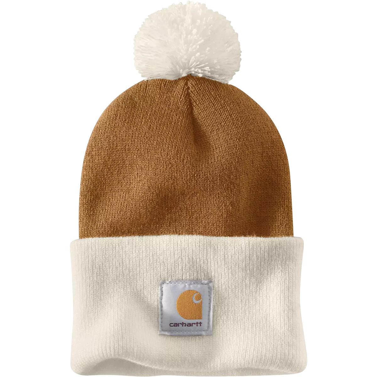 Knit Pom Cuffed Beanie