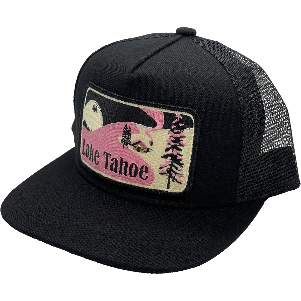 Lake Tahoe Winter Scene Trucker - Image 2