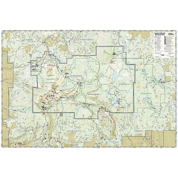 Lassen Volcanic National Park Map - Image 2