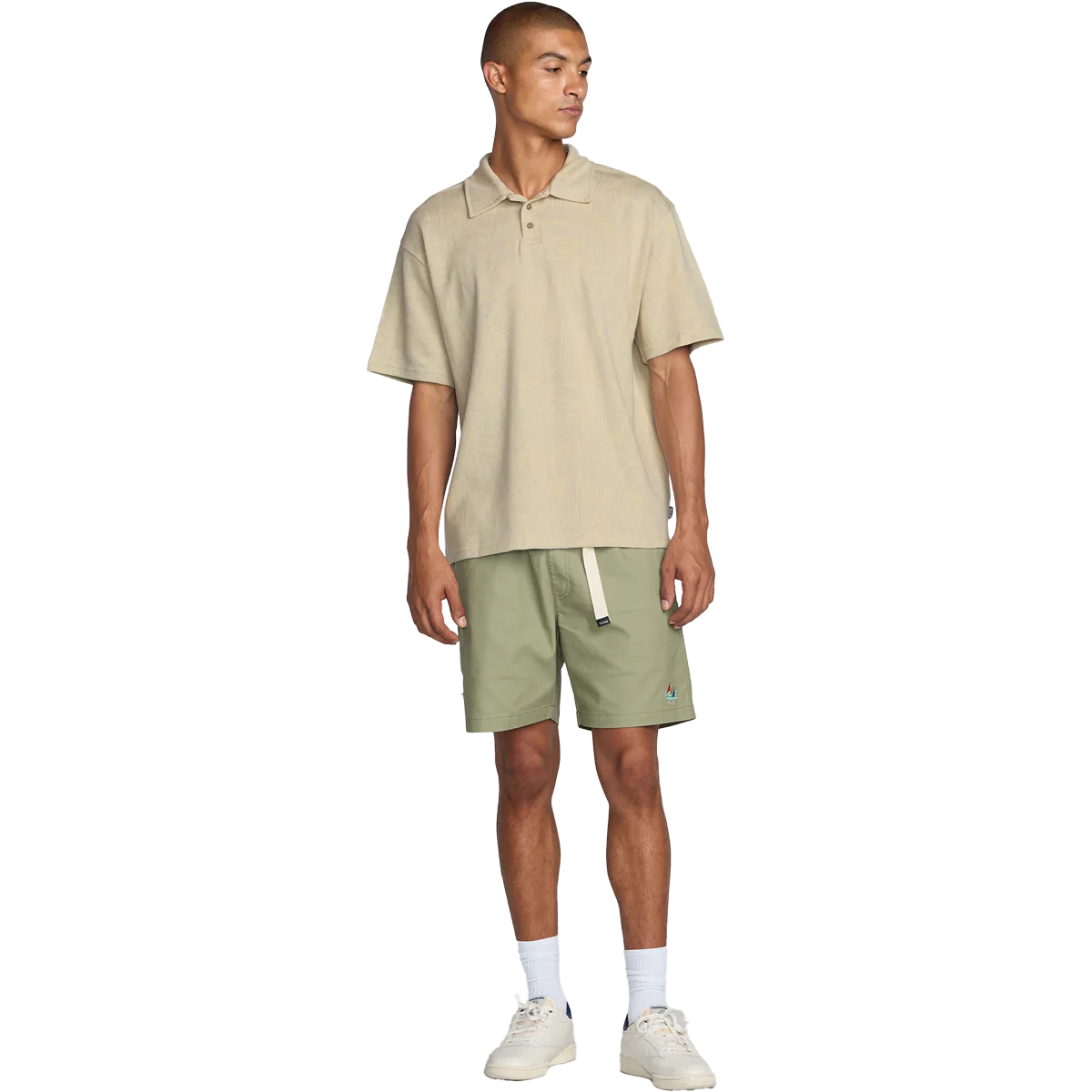 Men's Leaf Lines Polo Short Sleeve - Image 2