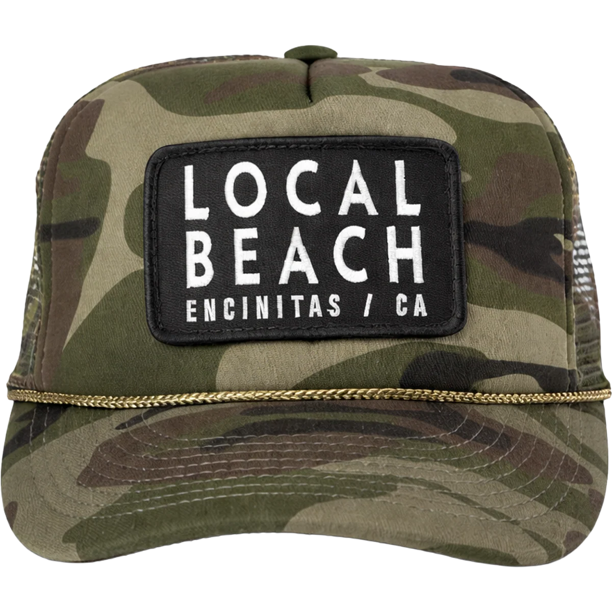 Local Beach Patch Trucker Hat