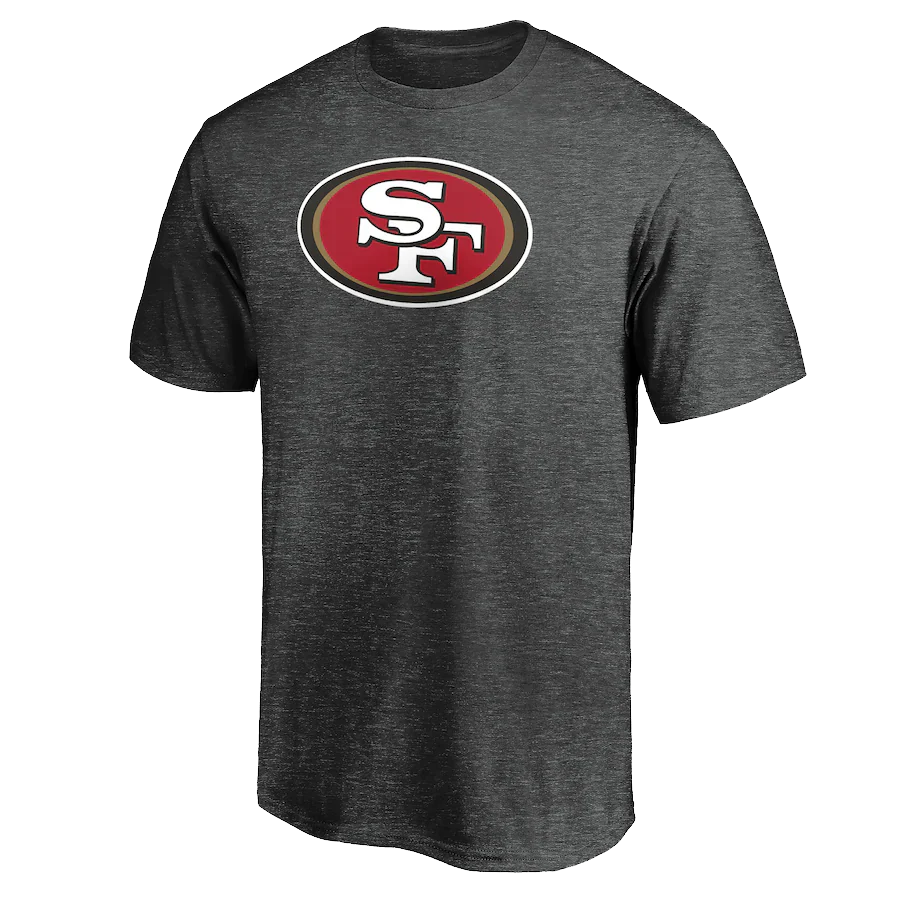 Men's 49ers Cotton Primary Logo Short Sleeve - Image 3