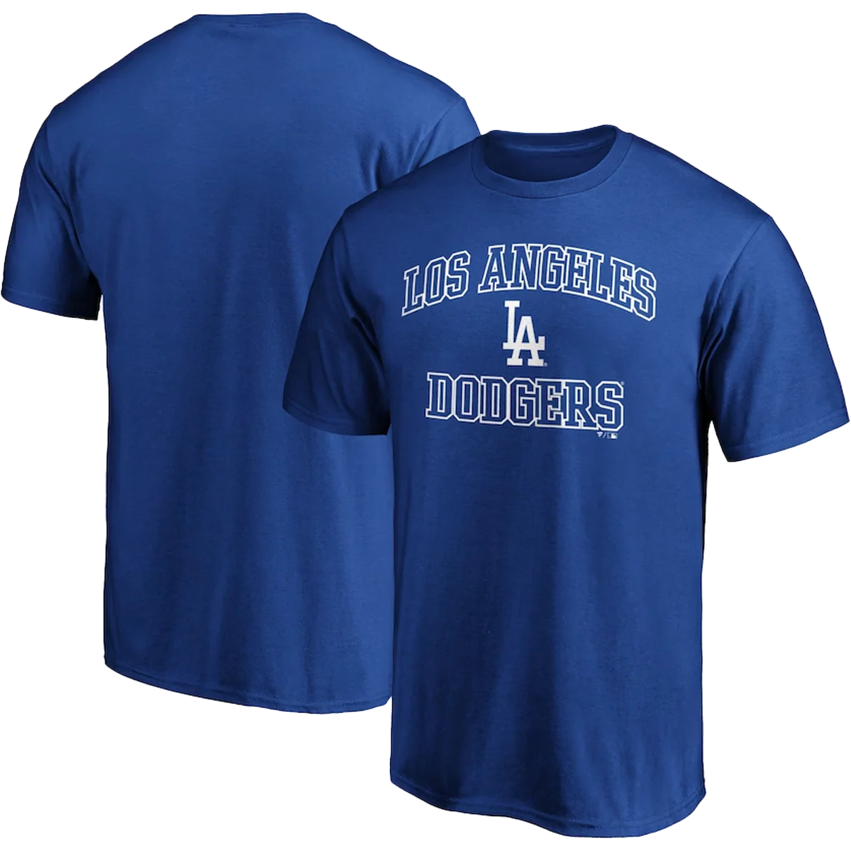 Men's Dodgers Cotton Heart and Soul Short Sleeve - Image 4