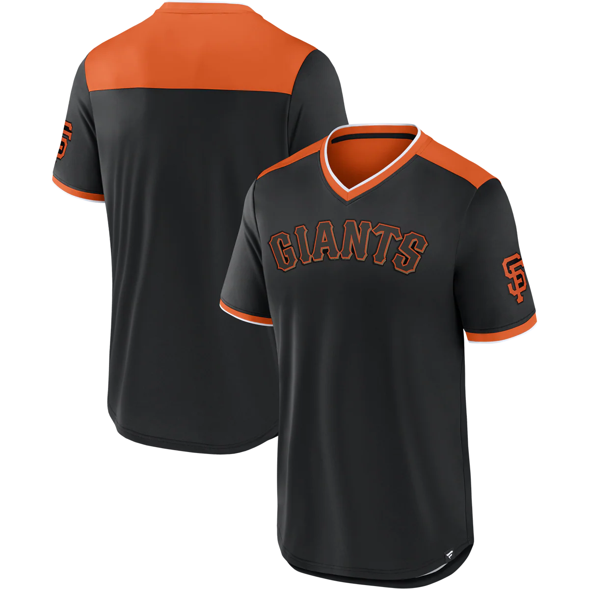 Men's Giants Fundamentals Poly Walk Off Short Sleeve - Image 3