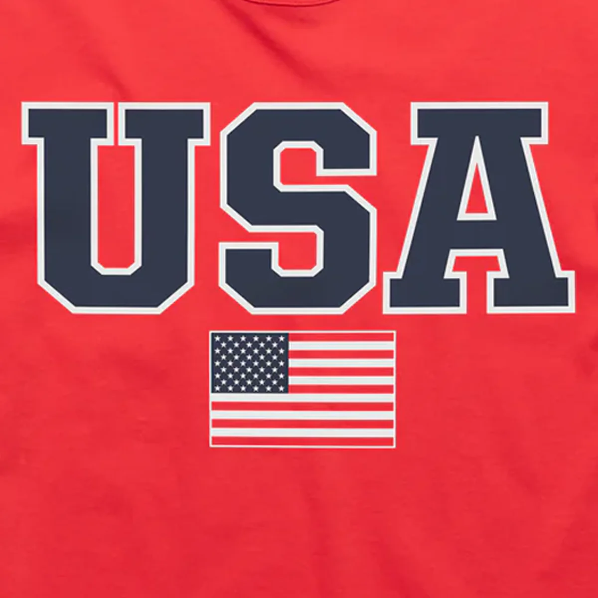 Men's USA Block Franklin Tee - Image 3