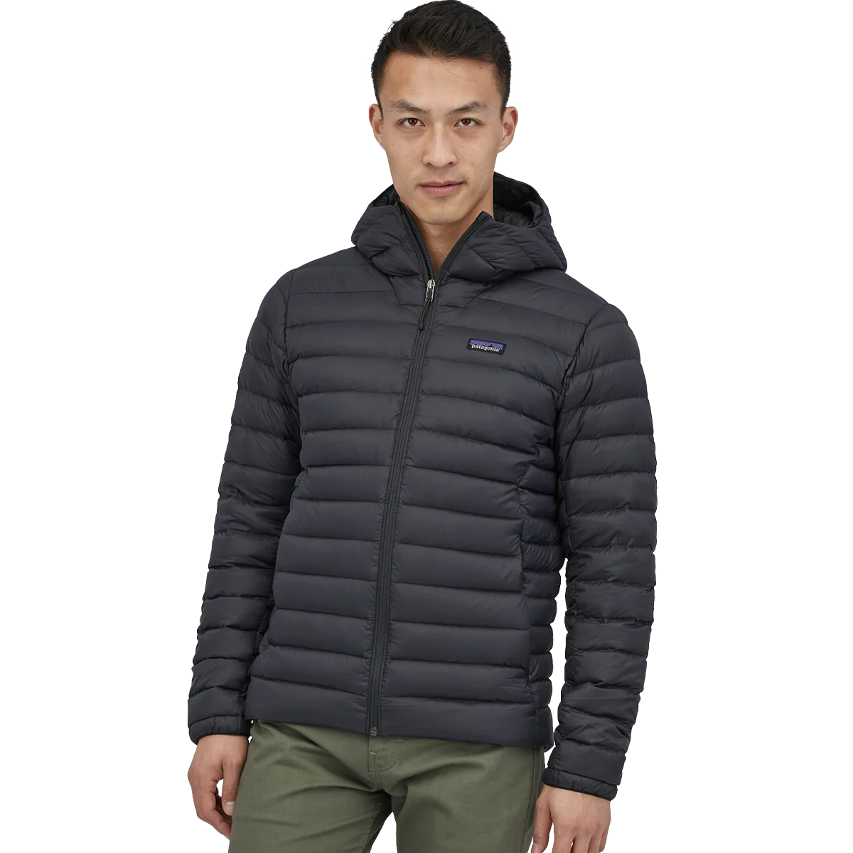 Men's Down Sweater Hoody - Image 3