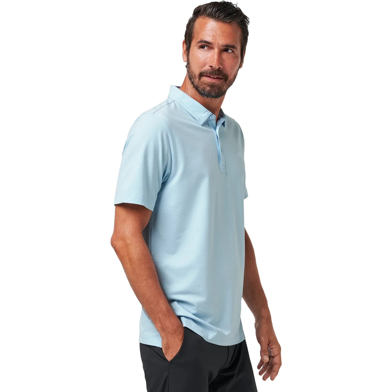 Men's Heater Polo - Image 2