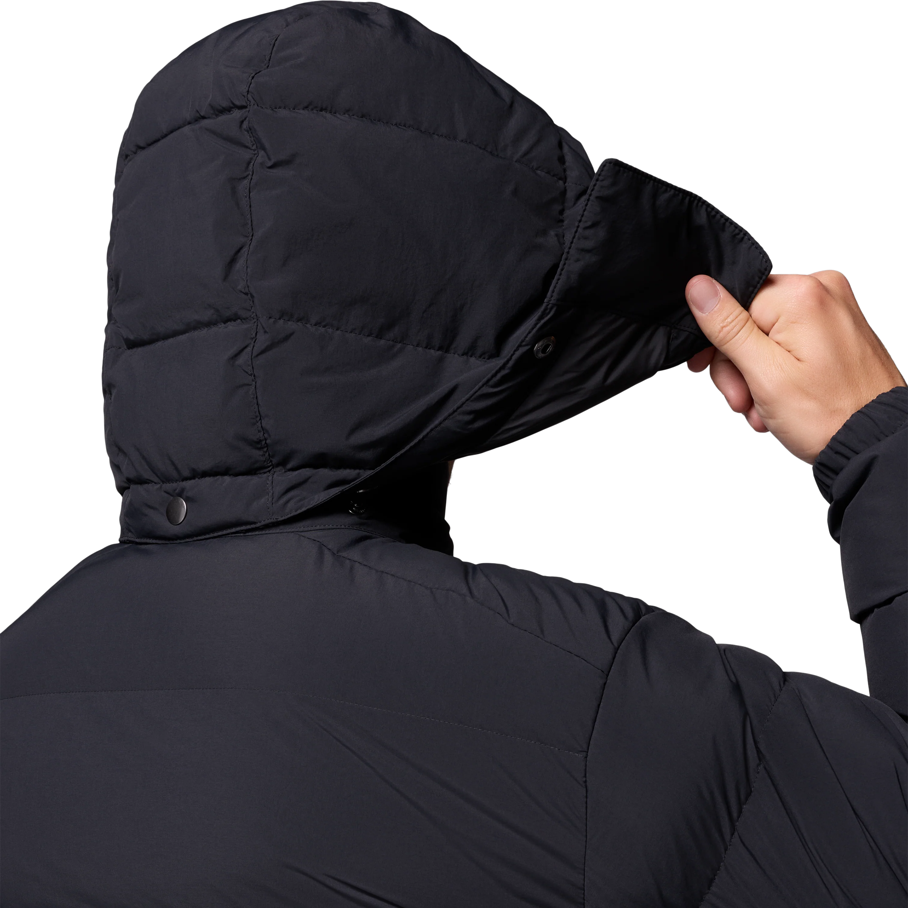 Men's Wallowa Down Hooded Jacket - Image 8