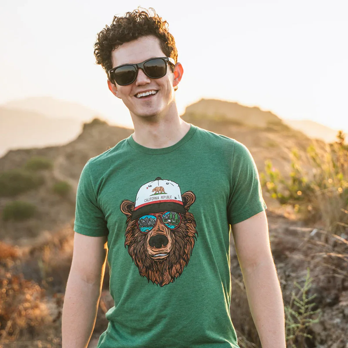 Men's Miami Vice CA Bear Tee - Image 2