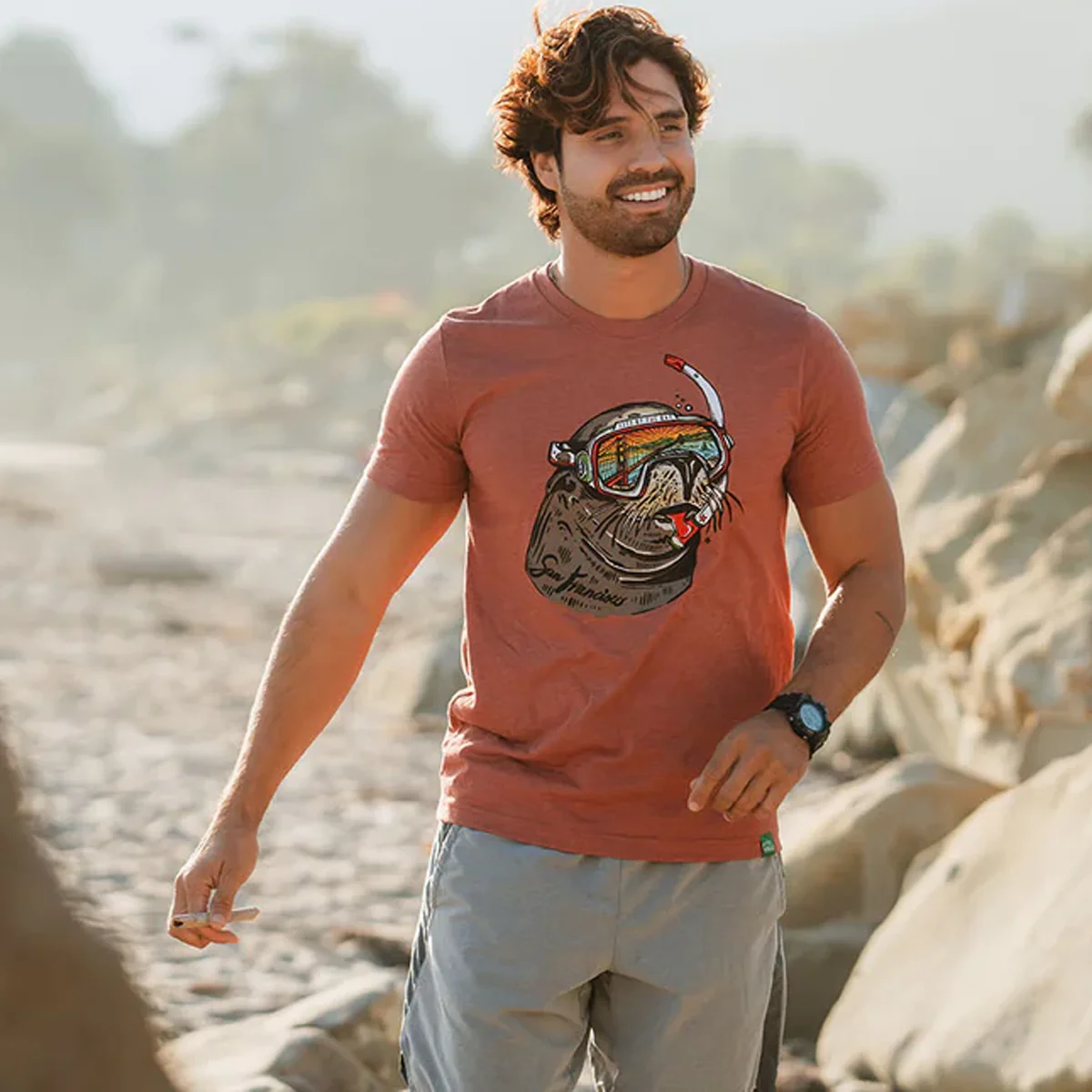 Men's Miami Vice SF Sea Lion Tee - Image 2