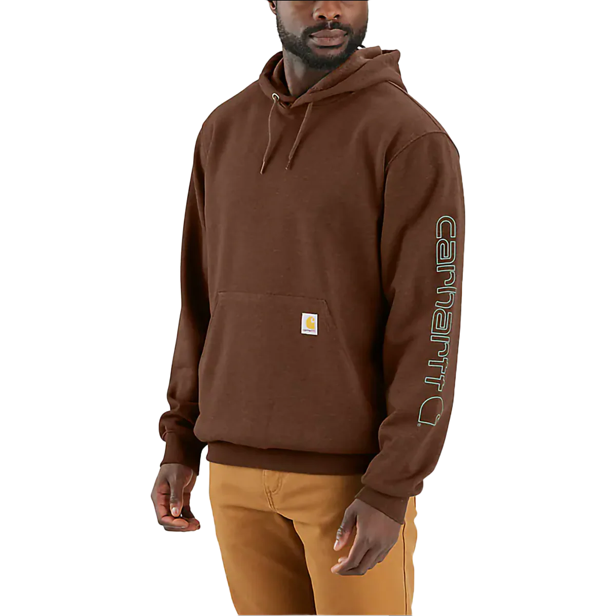 Men's Midweight Logo Hooded Sweatshirt - Image 10