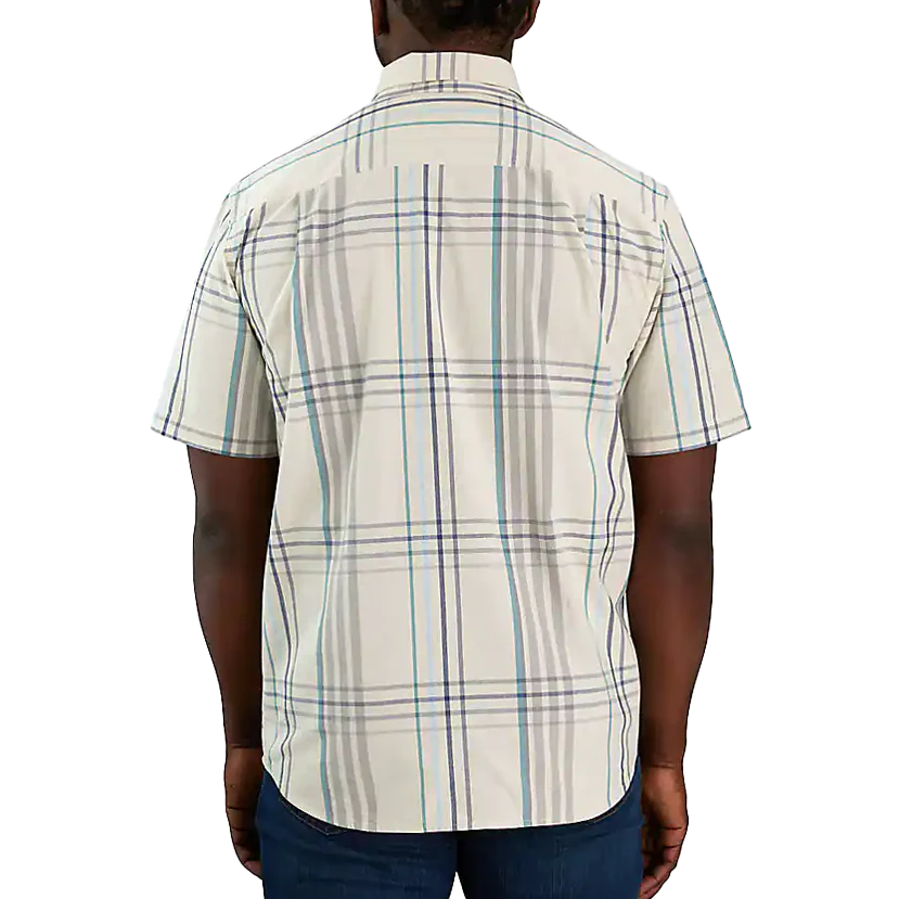 Men's Midweight Short Sleeve Plaid Shirt - Image 3