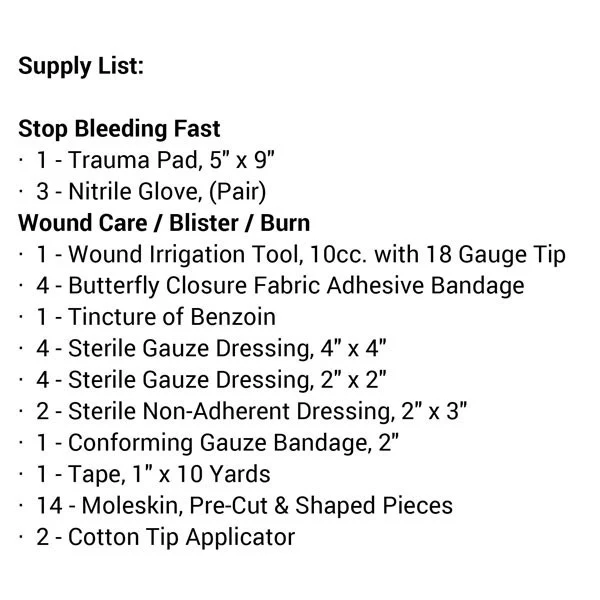 Mountain Backpacker Medical Kit - Image 6