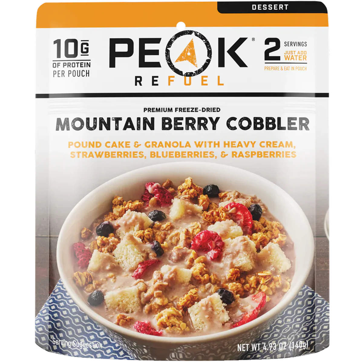 Mountain Berry Cobbler (2 Servings)
