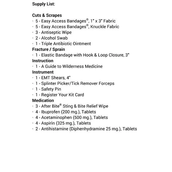 Mountain Hiker Medical Kit - Image 2