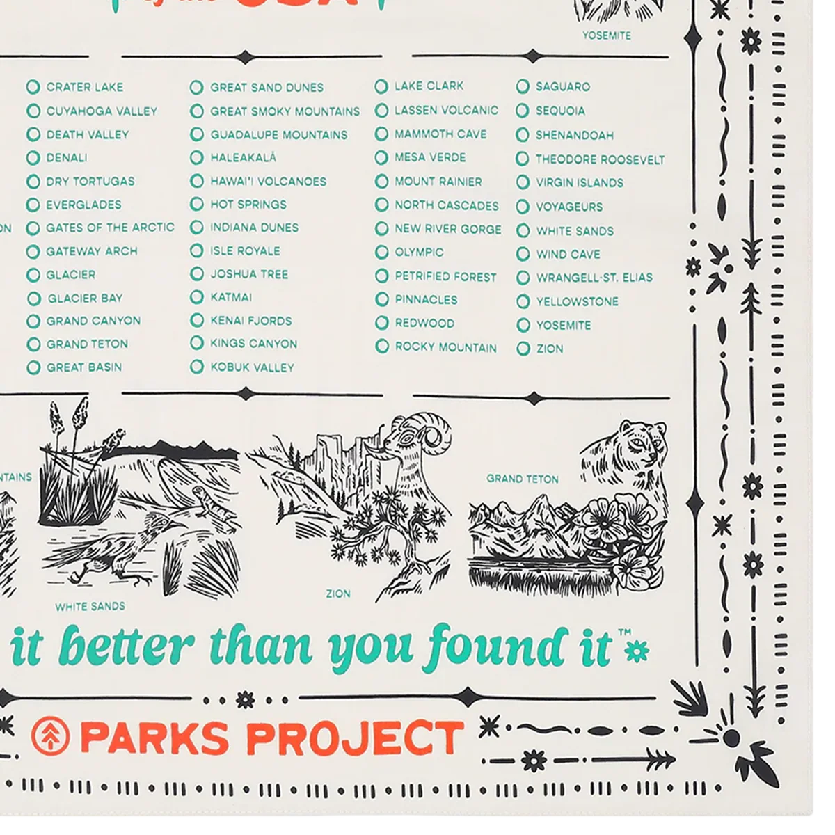 National Park Naturalist Bandana - Image 3
