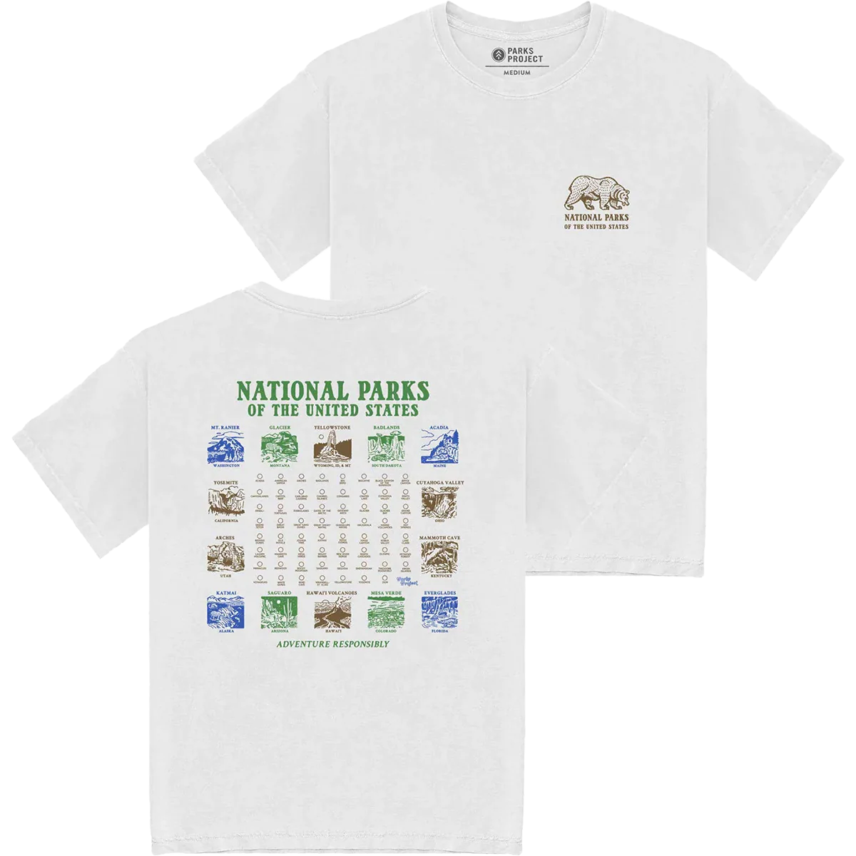 National Parks Pictograms Tee - Image 2