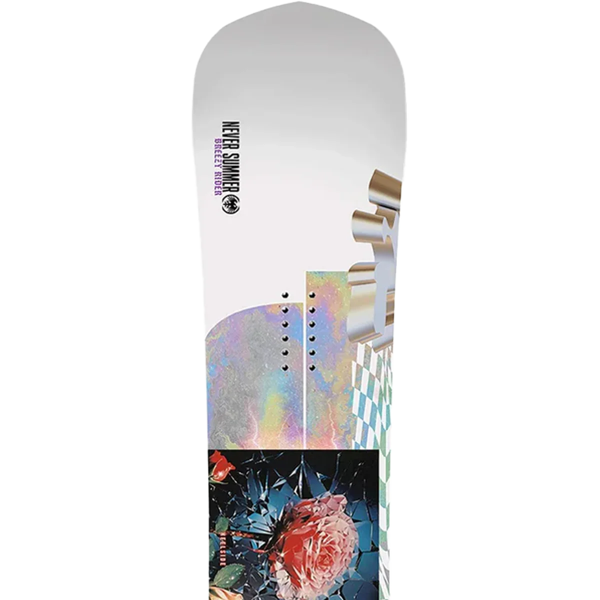 Never Summer Women's Breezy Rider Demo Snowboard Package - Image 4