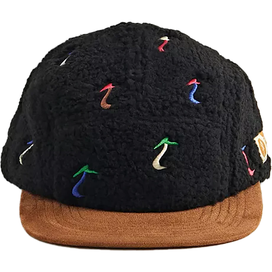 Night Shrooms 5-panel Sherpa Hat - Image 2