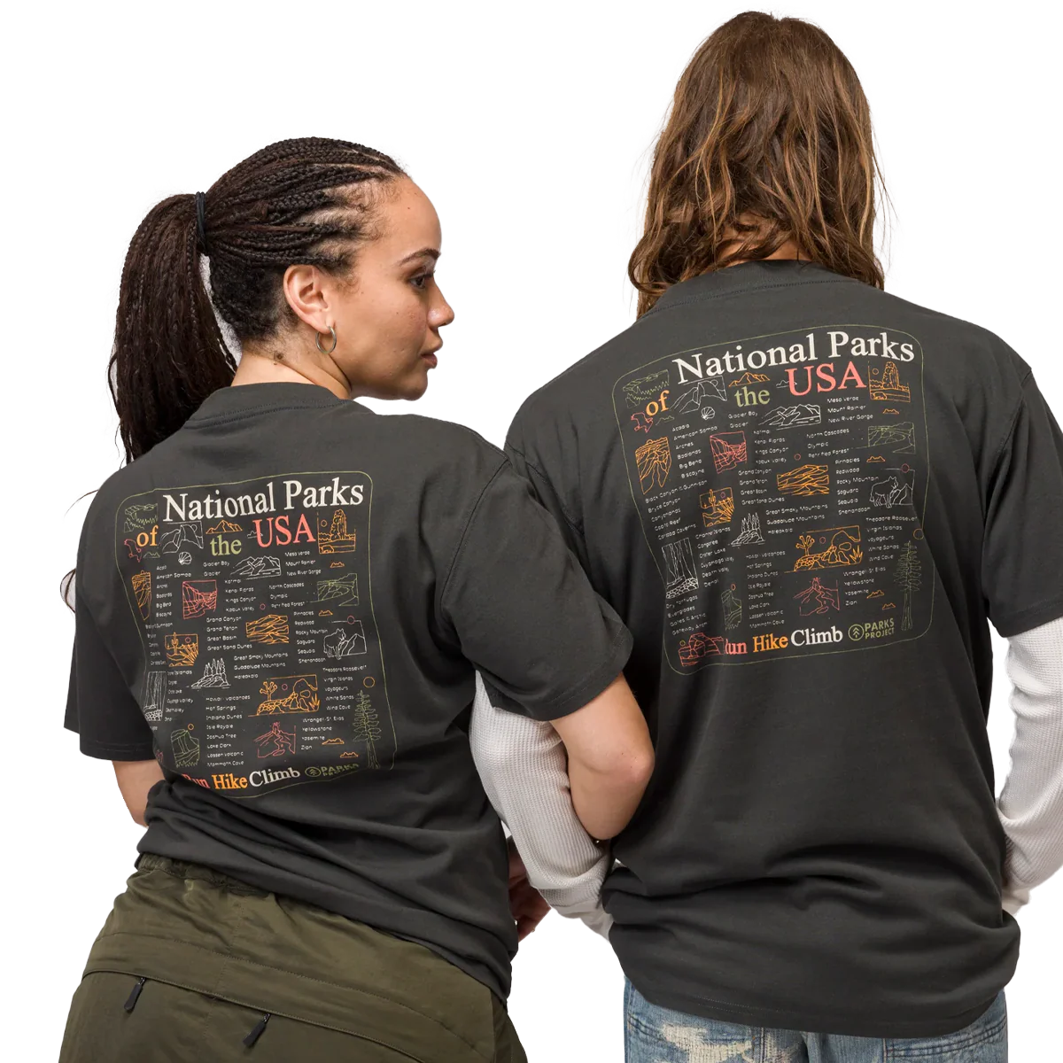 National Park Outline Checklist Tee - Image 2