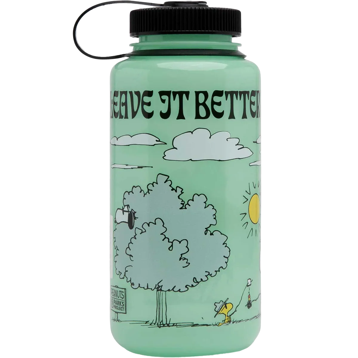 Peanuts x Parks Project Recycled Water Bottle and Sticker Pack - Image 3